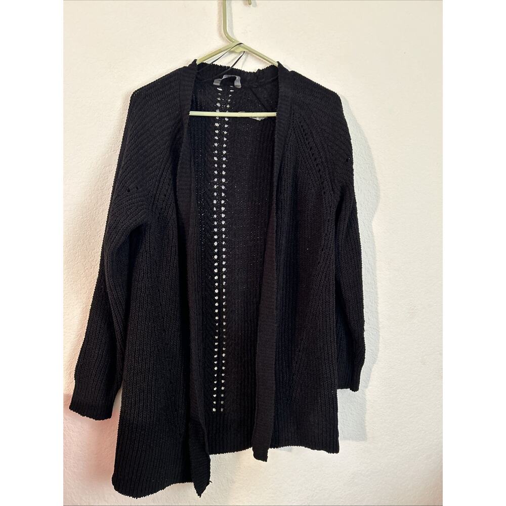Women’s black medium cardigan Chenille New
